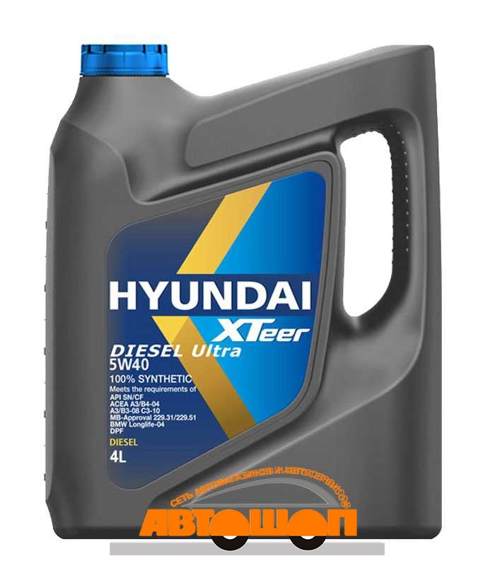 HYUNDAI  XTeer Diesel Ultra 5W40, 4 ,   ; : 1041223