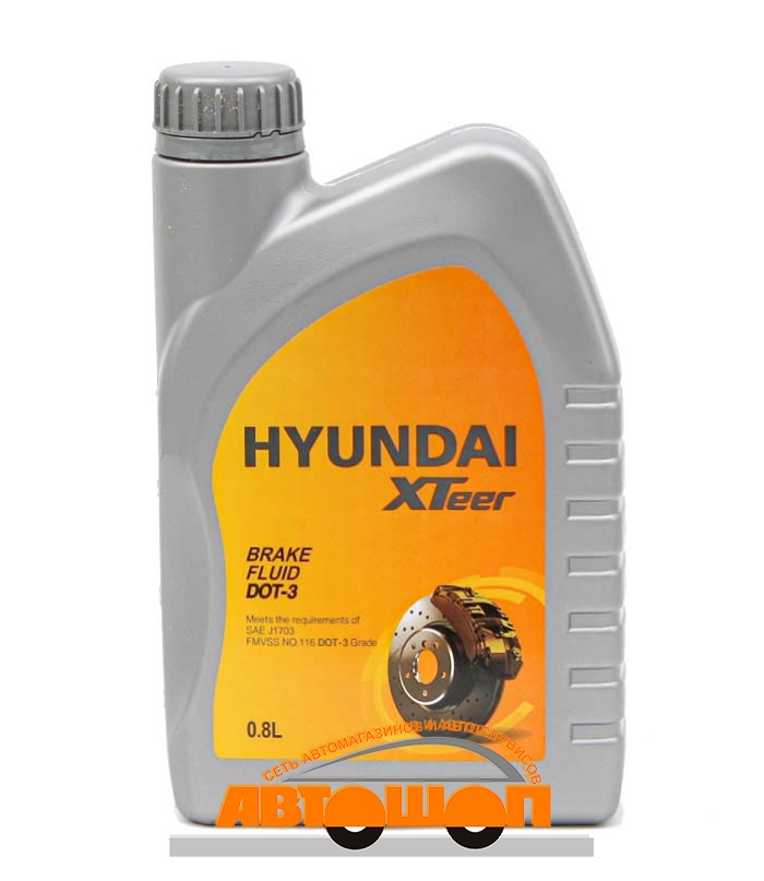 HYUNDAI  XTeer Brake Fluid DOT-3, 0,8 ,  ; : 2010003