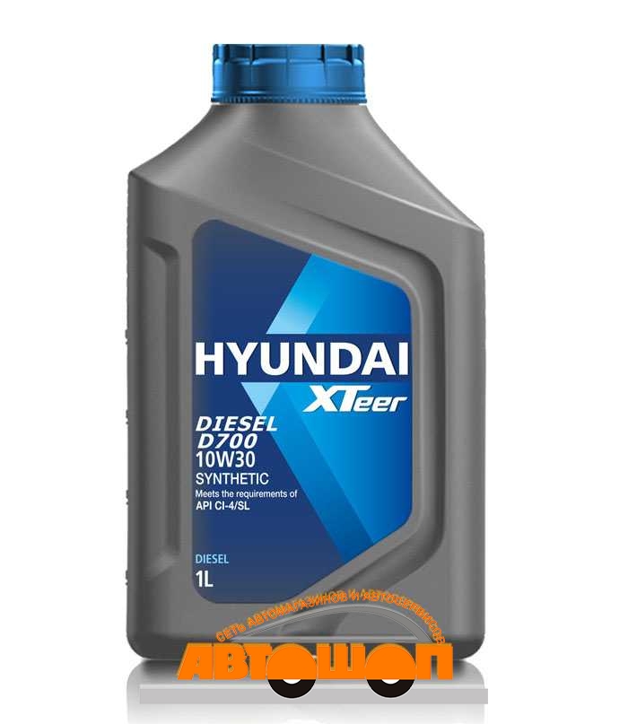 HYUNDAI  XTeer Diesel D700 10W30, 1 ,   ; : 1011014