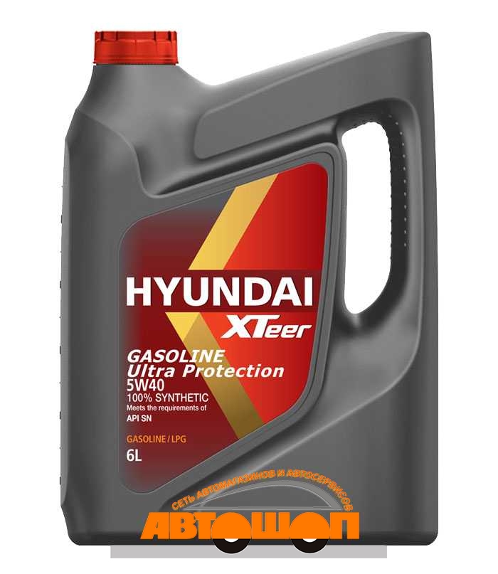 HYUNDAI  XTeer Gasoline Ultra Protection 5W40, 6 ,   ; : 1061126