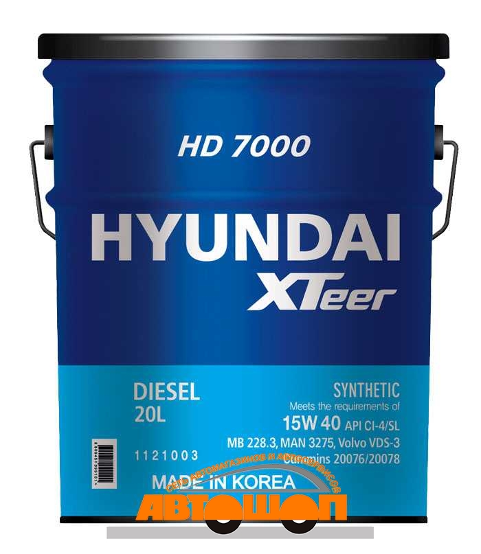 HYUNDAI  XTeer HD 3000 10W30, 6 ,  ; : 1061266