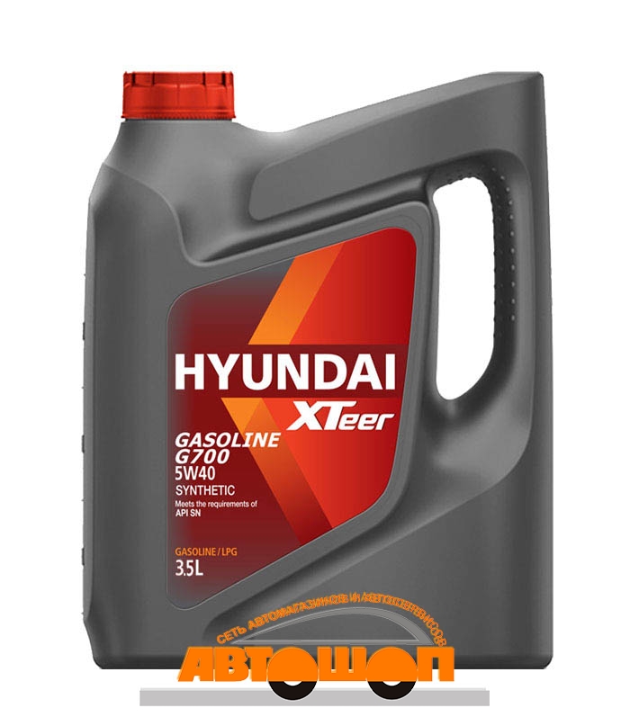 HYUNDAI  XTeer Gasoline G700 5W40, 3,5 ,   ; : 1071136